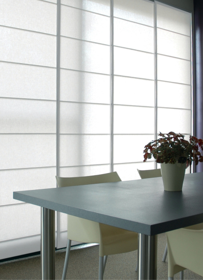 Inside blinds - Paneelgordijnen baleinen achter