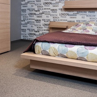Natuursteentapijt slaapkamer