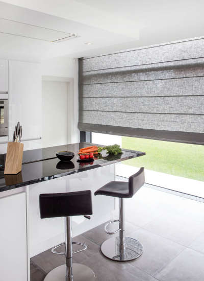 Inside blinds - Vouwgordijn baleinen achter