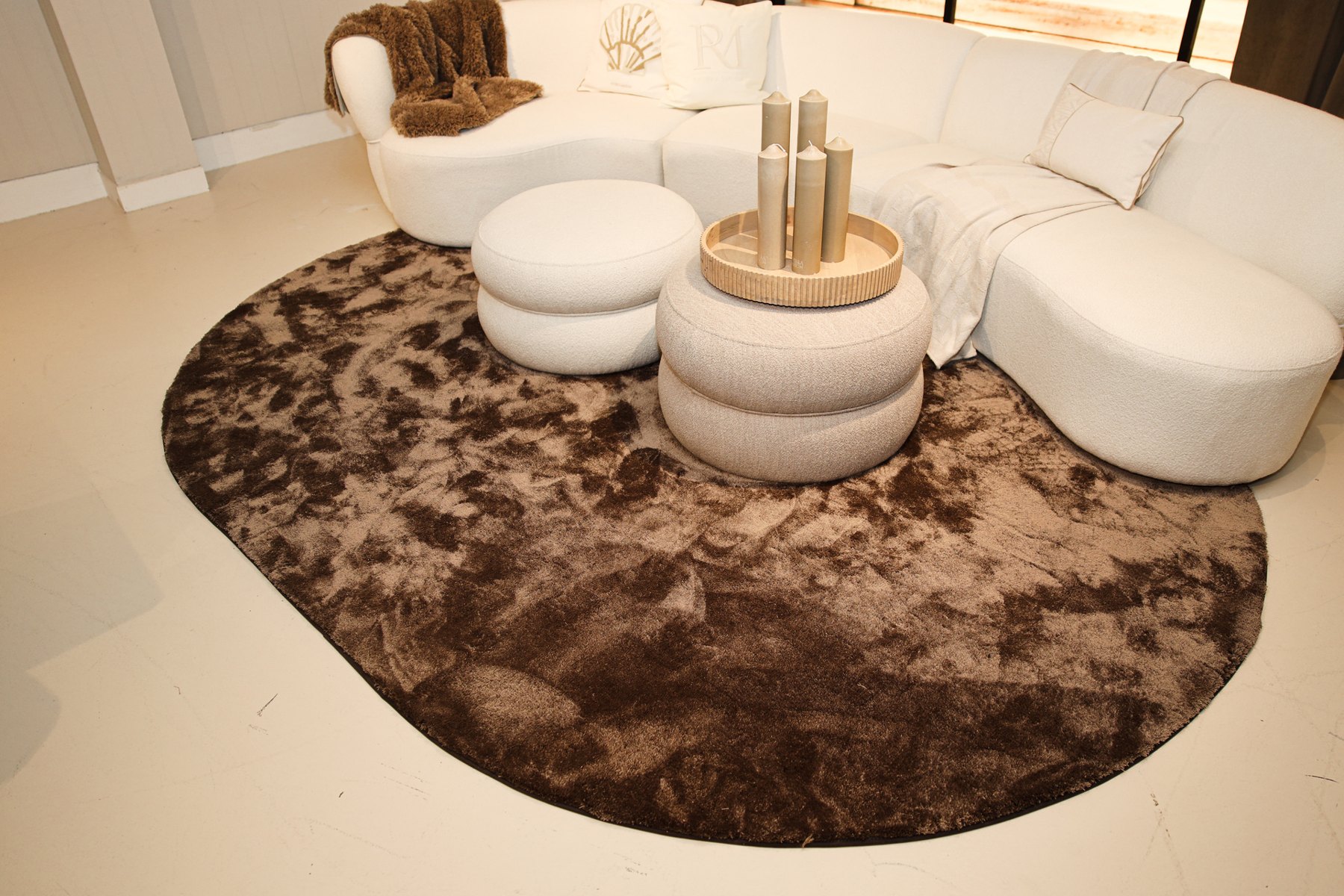 Rond Rivièra Maison Sophisticate vloerkleed